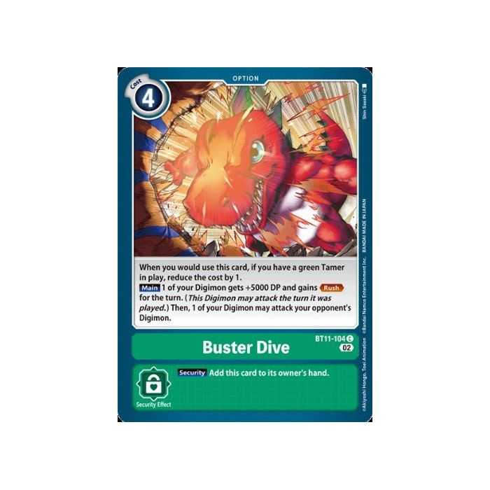 Buster Dive (Common/Foil)