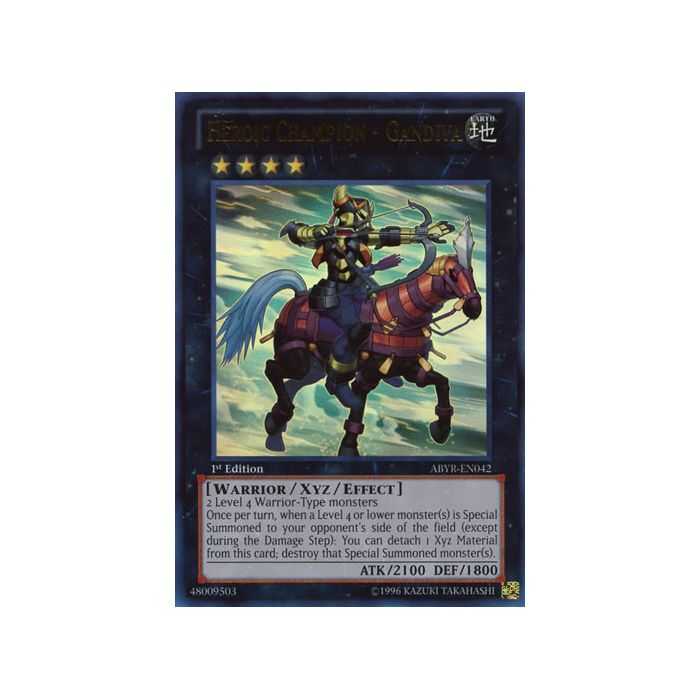 Heroic Champion - Gandiva (UItra Rare)