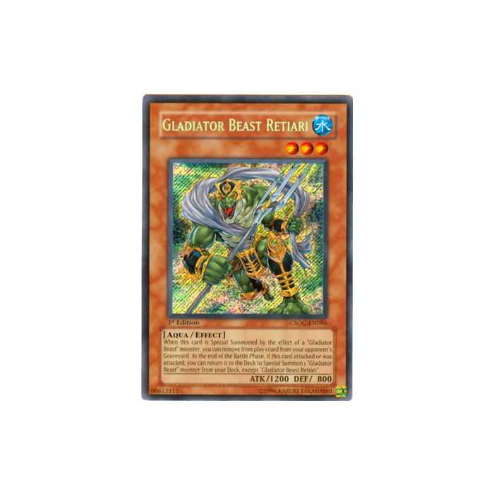 Gladiator Beast Retiari (Secret Rare)