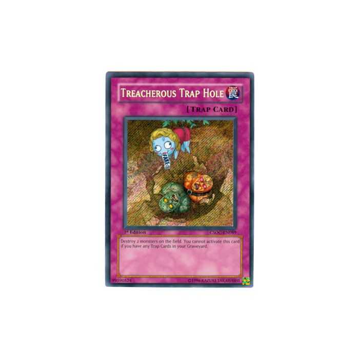 Treacherous Trap Hole (Secret Rare)