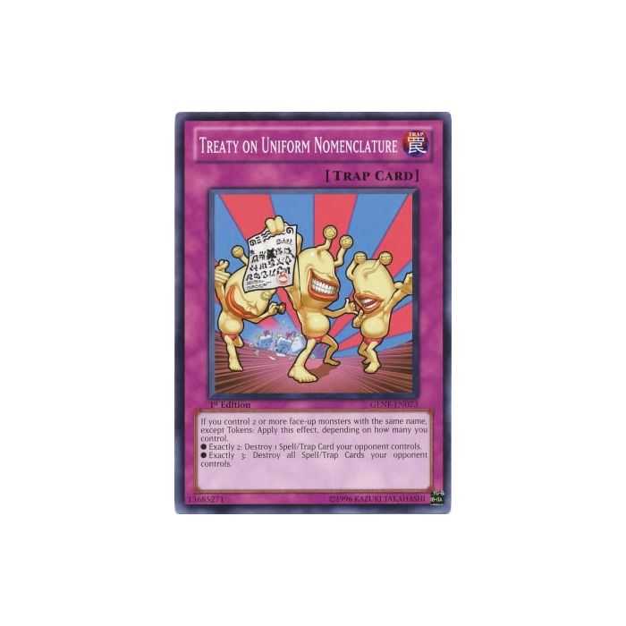 Treaty on Uniform Nomenclature (Common)