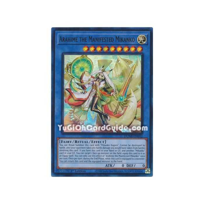Arahime the Manifested Mikanko (Ultra Rare)