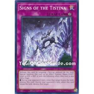 Signs of the Tistina (Common)