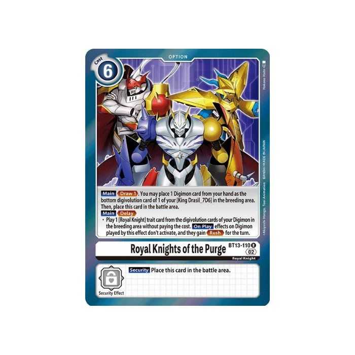 Royal Knights of the Purge (Rare)