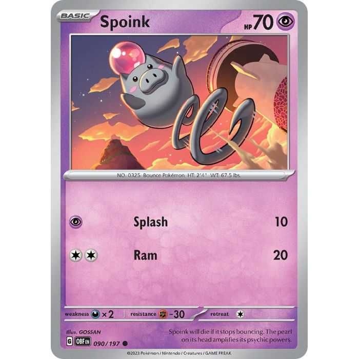 Spoink - Reverse