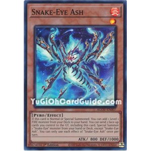 Snake-Eye Ash (Super Rare)