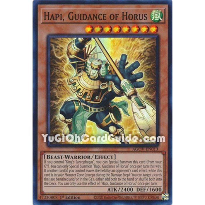 Hapi, Guidance of Horus (Super Rare)