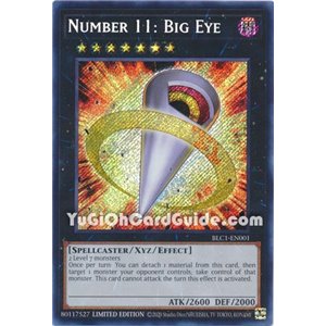 Number 11: Big Eye (Secret Rare)