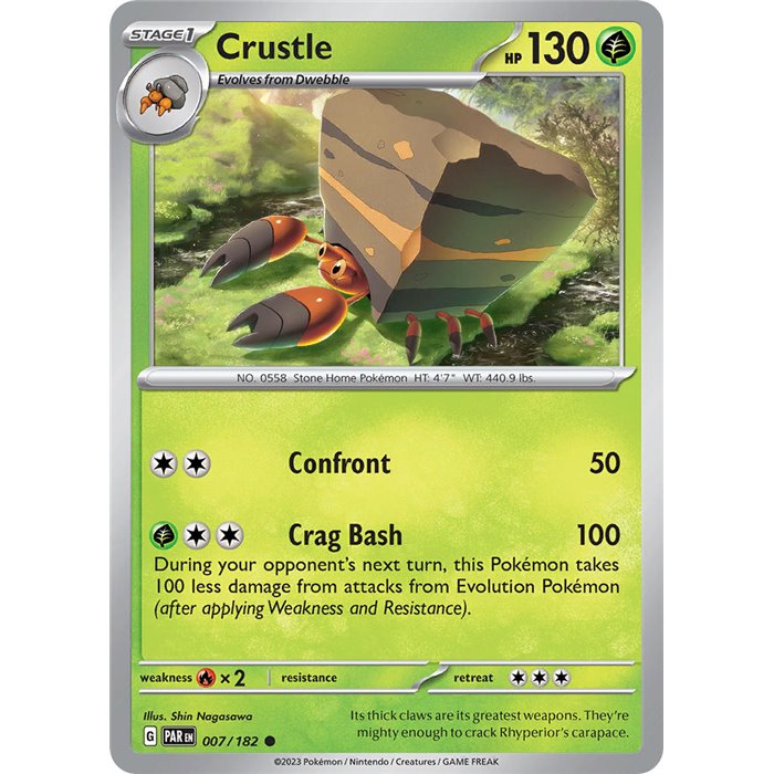Crustle (Reverse/Holo)