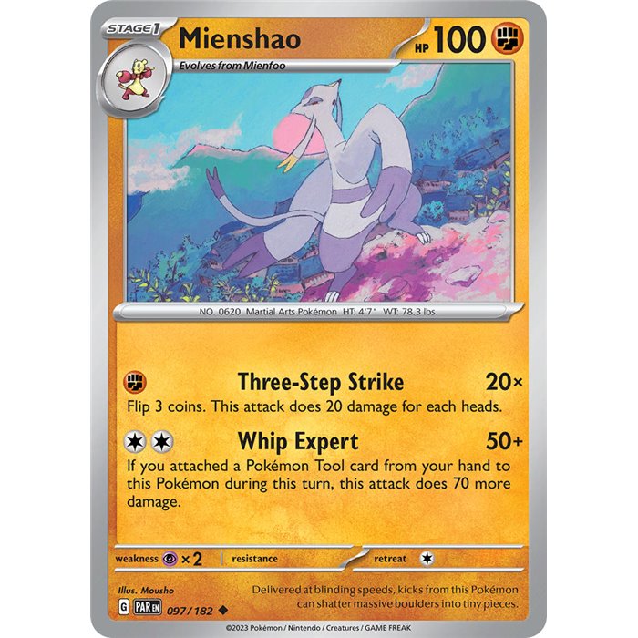 Mienshao (Reverse/Holo)