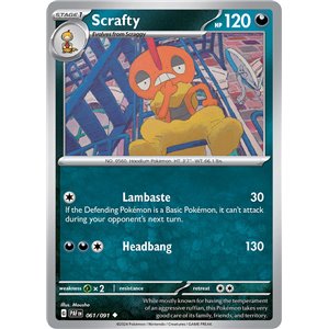 Scrafty (Reverse/Holo)