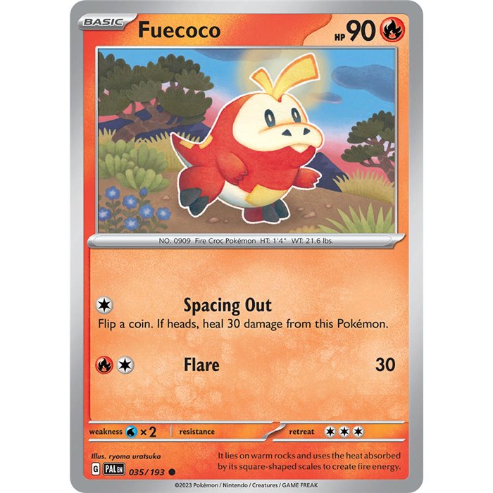 Fuecoco (Reverse/Holo)