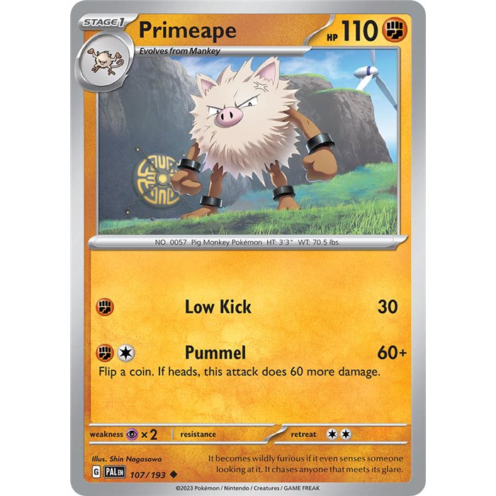 Primeape (Reverse/Holo)