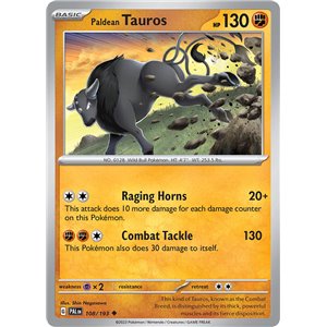 Tauros de Paldea (Reverse/Holo)