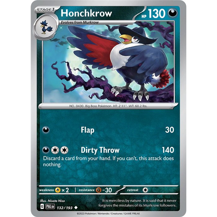 Honchkrow (Reverse/Holo)