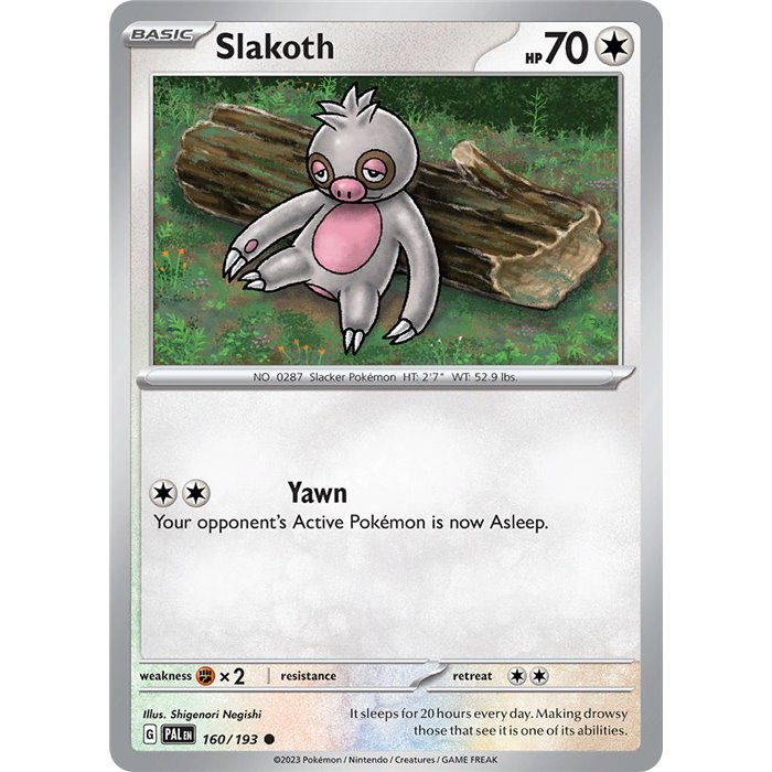 Slakoth (Reverse/Holo)