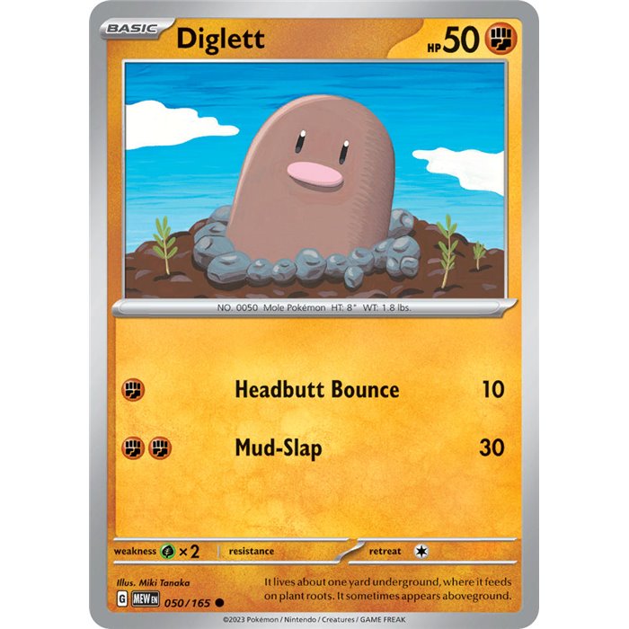 Diglett (Reverse/Holo)