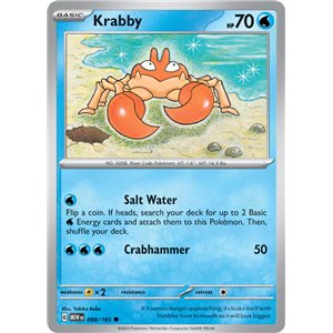 Krabby (Reverse/Holo)