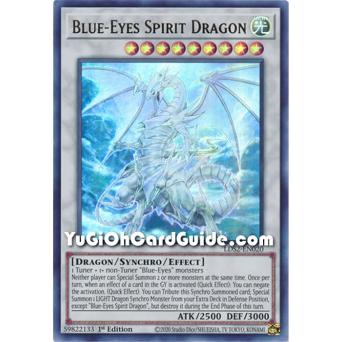 Blue-Eyes Spirit Dragon (Quarter Century Rare)