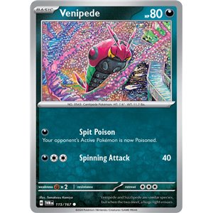 Venipede (Common/Reverse Holofoil)