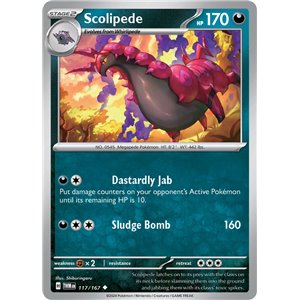Scolipede (Uncommon/Reverse Holofoil)