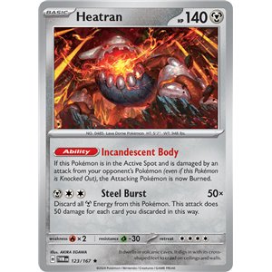Heatran (Rare/Reverse Holofoil)