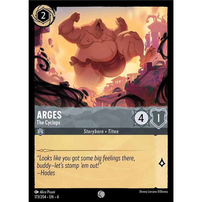 Arges - The Cyclops (Common) Arges - The Cyclops (Common)