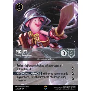 Piglet - Sturdy Swordsman (Enchanted)