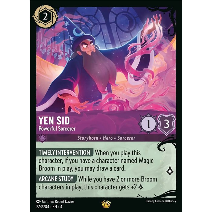 Yen Sid - Powerful Sorcerer (Legendary Foil)