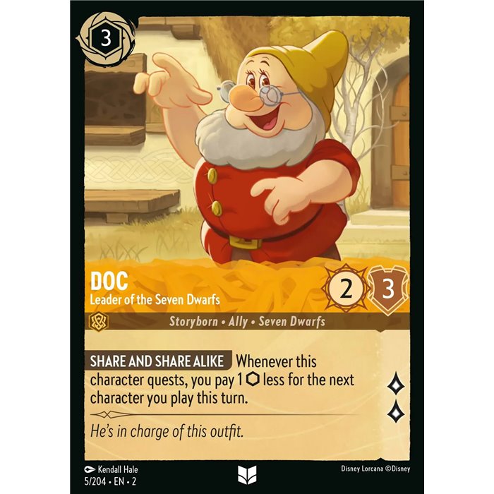 Doc - Leader of the Seven Dwarfs (Uncommon)