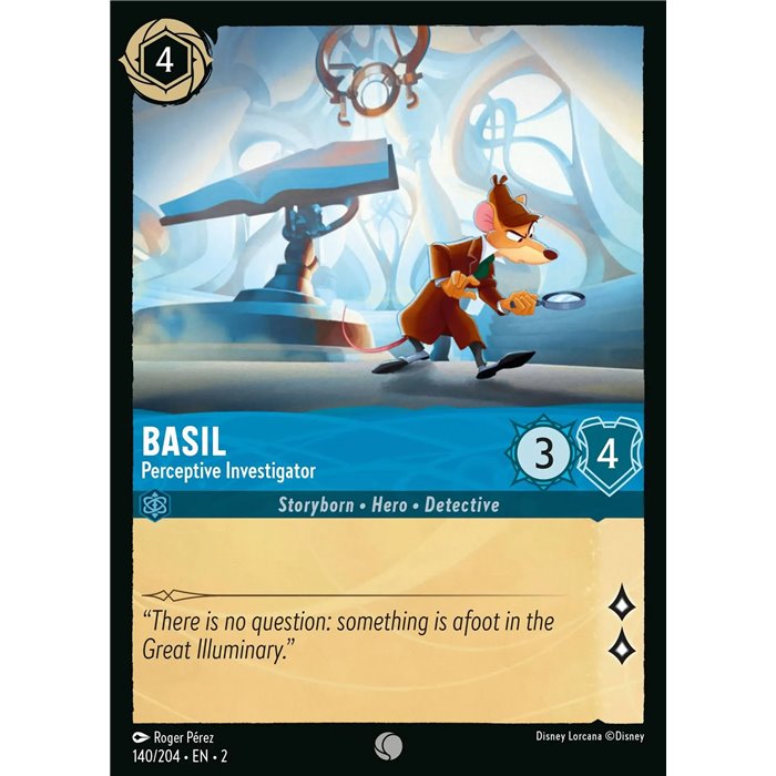 Basil - Perceptive Investigator (Common) Basil - Perceptive Investigator (Common)