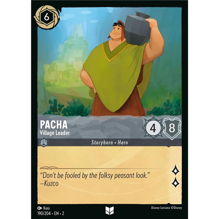 Pacha - Village Leader (Uncommon) Pacha - Village Leader (Uncommon)