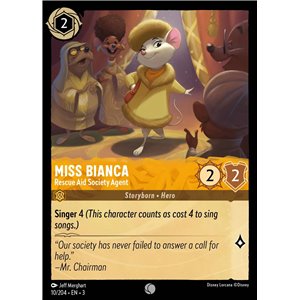 Miss Bianca - Rescue Aid Society Agent (Common)