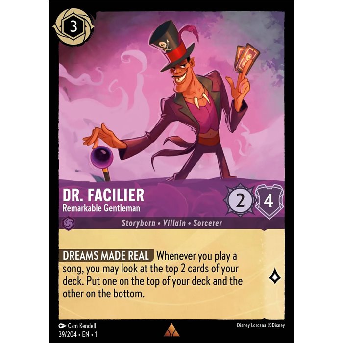 Dr. Facilier - Remarkable Gentleman (Rare)