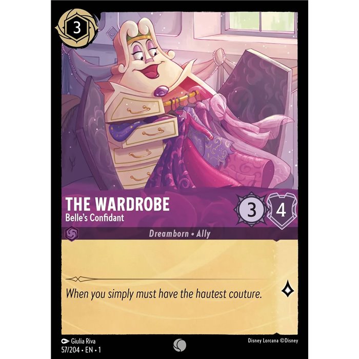 The Wardrobe - Belle's Confidant (Common) The Wardrobe - Belle's Confidant (Common)