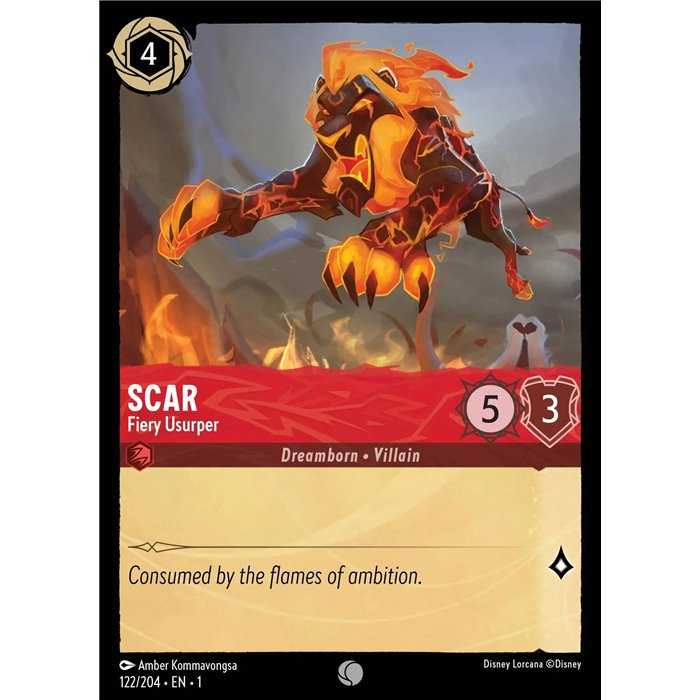 Scar - Fiery Usurper (Common)