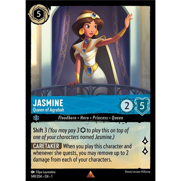 Jasmine - Queen of Agrabah (Rare)