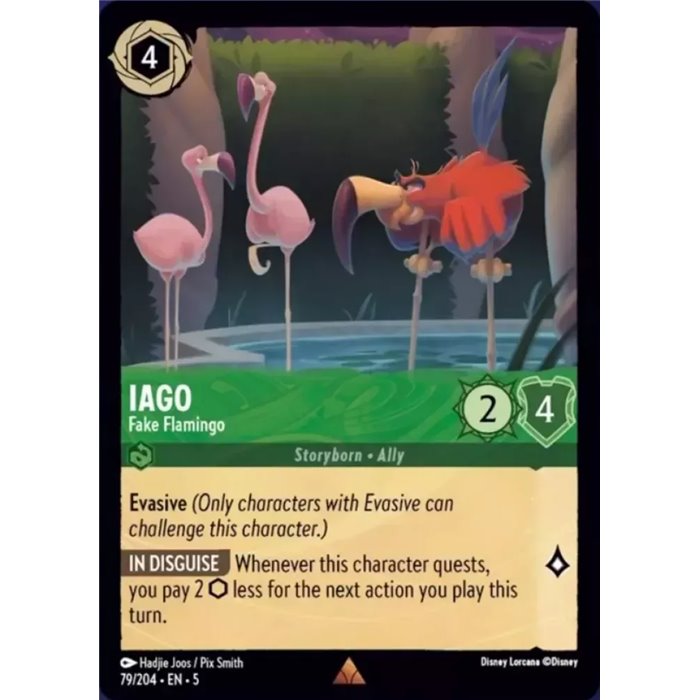 Iago - Fake Flamingo (Rare) Iago - Fake Flamingo (Rare)