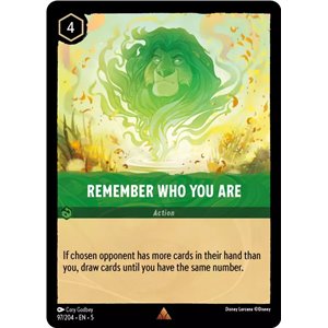 Remember Who You Are (Rare)