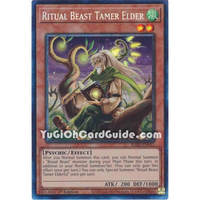 Ritual Beast Tamer Elder (Prismatic Collector Rare)