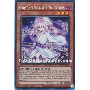 Ghost Reaper & Winter Cherries (Alternate Art) (Ultra Rare)