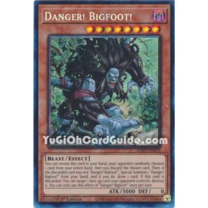 Danger! Bigfoot! (Prismatic Ultimate Rare)