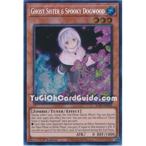 Ghost Sister & Spooky Dogwood (Alternate Art) (Quarter Century Secret Rare)