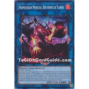Promethean Princess, Bestower of Flames (Platinum Secret Rare)
