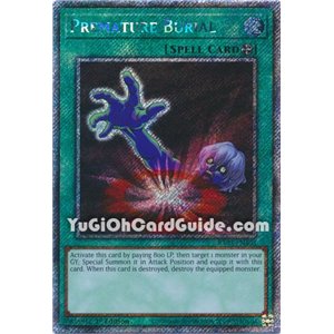 Premature Burial (Quarter Century Secret Rare)