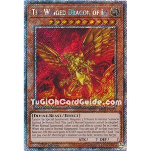 The Winged Dragon of Ra (Platinum Secret Rare)