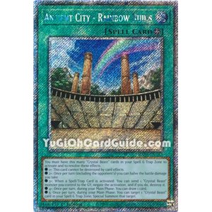 Ancient City - Rainbow Ruins (Quarter Century Secret Rare)