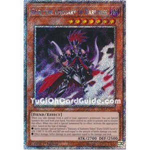 Gorz the Emissary of Darkness (Platinum Secret Rare)