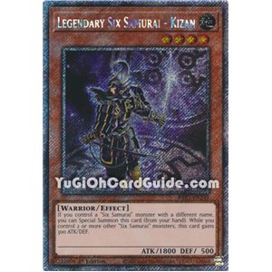 Legendary Six Samurai - Kizan (Quarter Century Secret Rare)