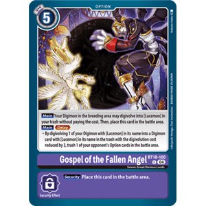 Gospel of the Fallen Angel (Uncommon)